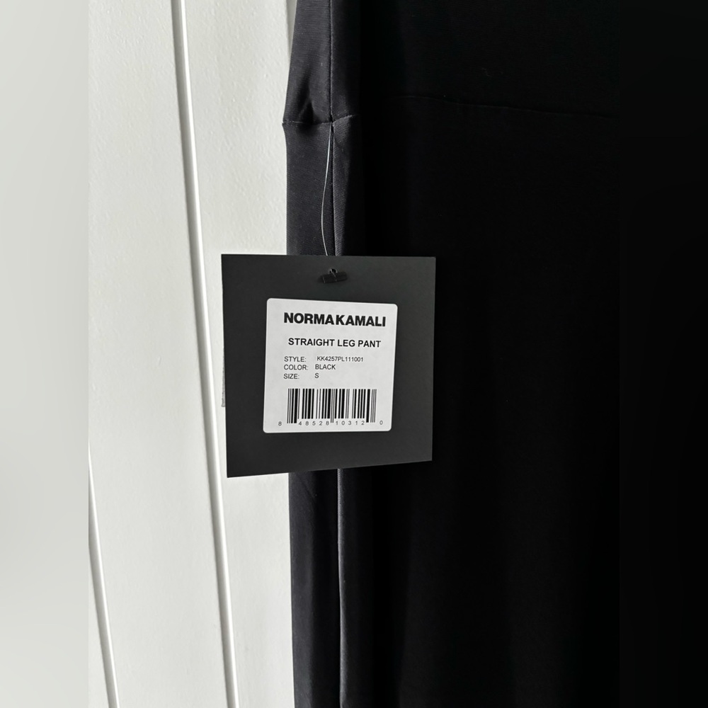 Norma Kamali Elegant Black Trousers
